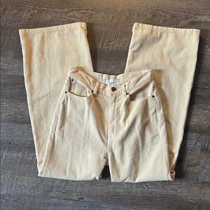 BDG Cream Corduroy Pants